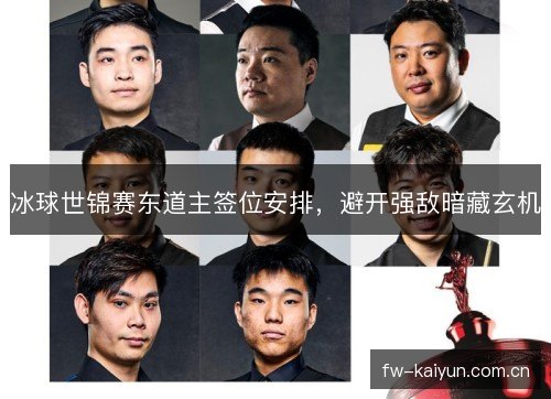 冰球世锦赛东道主签位安排，避开强敌暗藏玄机